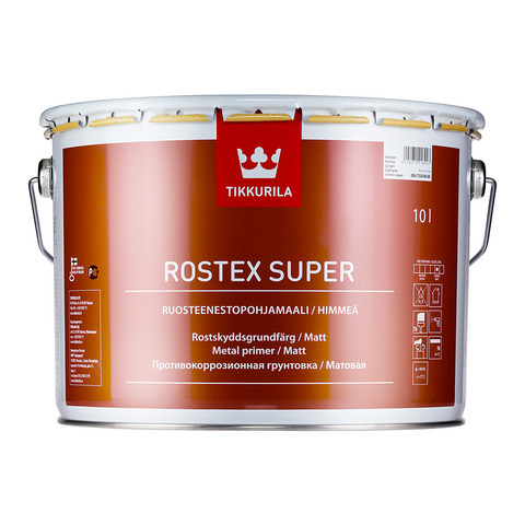 ROSTEX SUPER черный  грунт 1 л