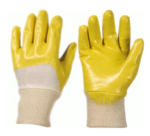 Перчатки нитриловые желтые 98512010