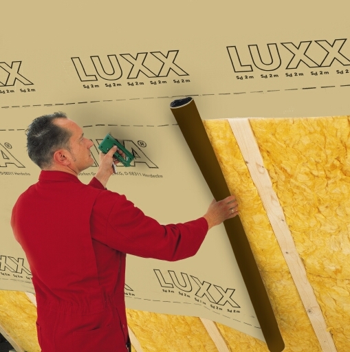 DELTA-LUXX 1,5*50м, 75кв.м. плёнка с ограниченной паропроницаемостью для деревянных домов