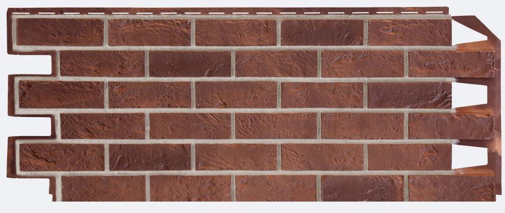 Панель фасадная VOX "Solid Brick" Dorset кирпич терракотовый