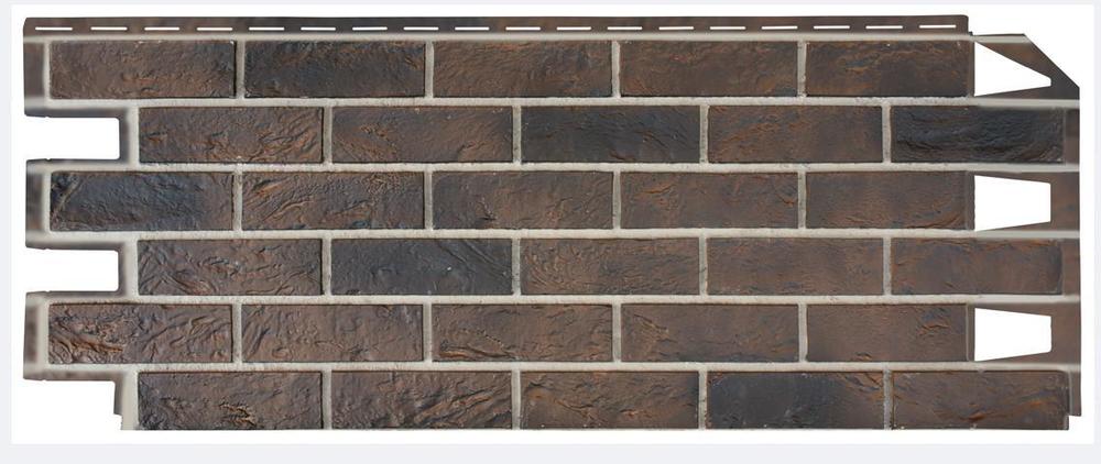 Панель фасадная VOX "Solid Brick" York кирпич коричневый