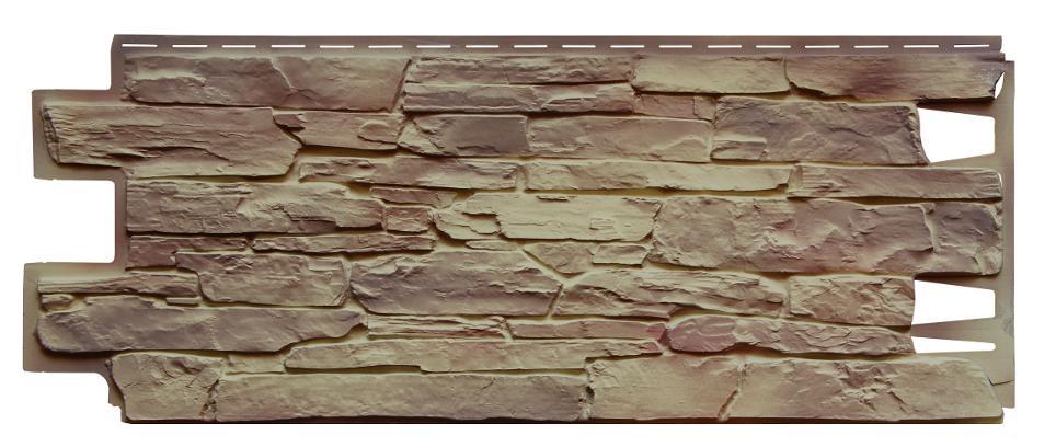 Панель фасадная VOX "Solid Stone" Umbria камень коричневый