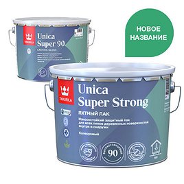 UNICA SUPER STRONG EP 20 - лак универсальный п/мат 2,7 л