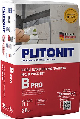 Плитонит В pro (25кг) (под.48шт.)