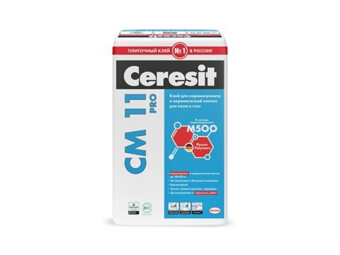 Церезит-клей для плитки СМ 11 (5кг) 200 шт./пал