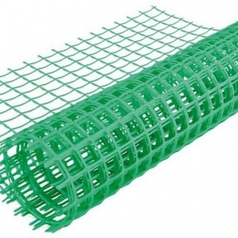 Оградительная решетка "Дачник" 50*50 мм, 1х10 м, зеленая