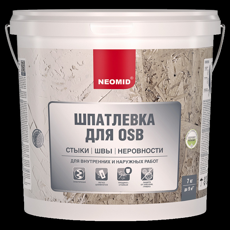 Шпатлевка для плит OSB (7 кг) NEOMID
