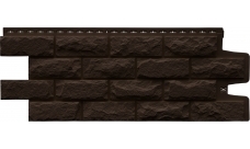 Фасадная панель Grand Line Колотый камень Стандарт коричневая (0,389м2)