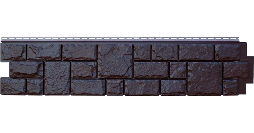 Панель фасадная GL "ЯФАСАД" Екатерининский камень уголь (ACA) (0,39м2)