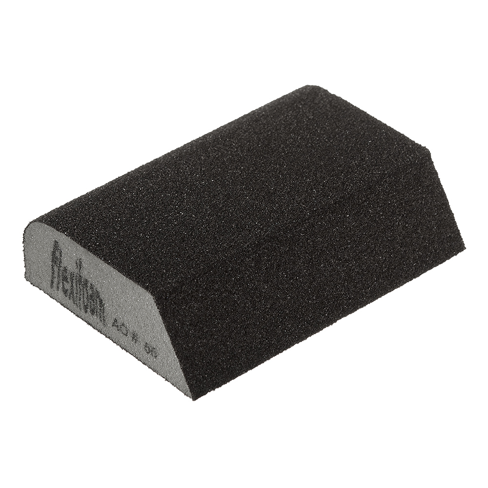 Шлифовальный брусок Flexifoam Block A1/2R 98х69х26мм РP60 влагостойкий скошенный