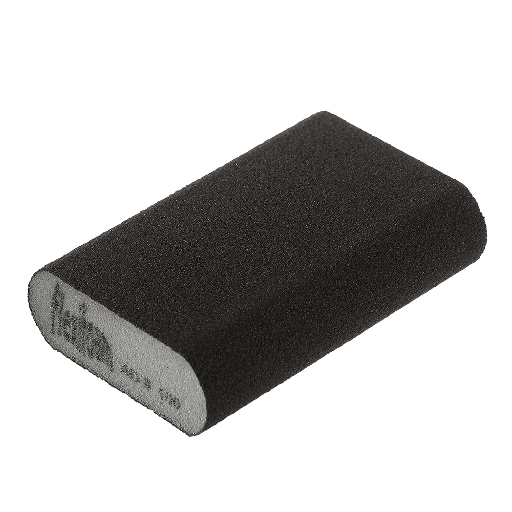 Шлифовальный брусок Flexifoam Round Block 98х69х26мм РP100 влагостойкий скошенный