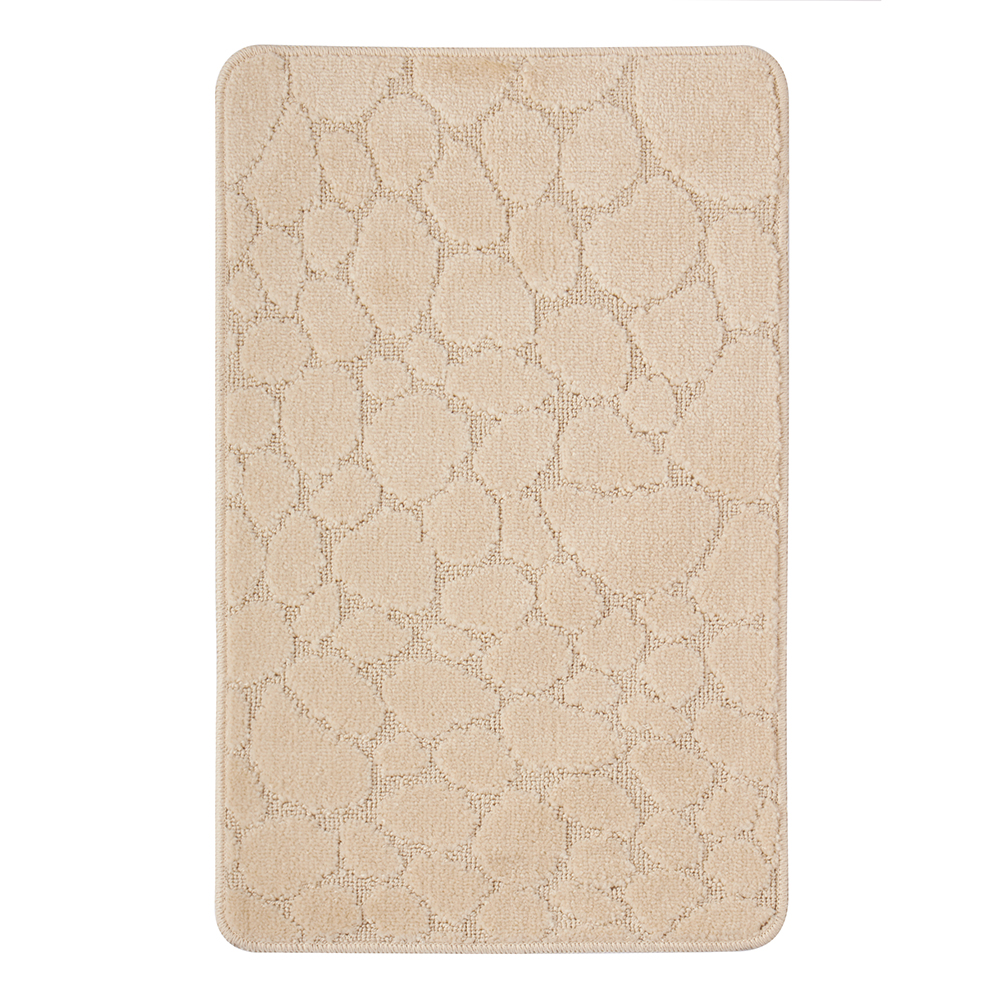 Коврик для ванной бежевый 50х80 см Fora Stone Natural (STN50-80NAT)