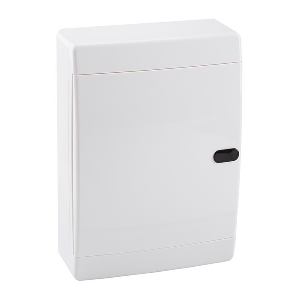 Корпус навесной КЭАЗ OptiBox ЩРН пластиковый IP41 236х290х102,9 мм белый 18 модулей