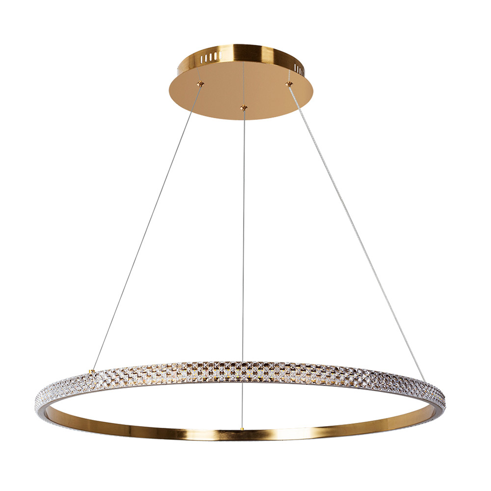 Люстра потолочная Arte Lamp Orione (A2182SP-80PB) LED 80 Вт 220 В IP20