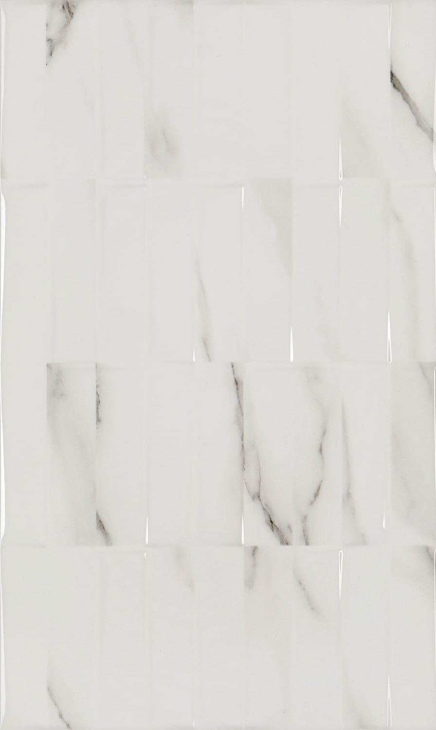 Плитка облицовочная Gracia Ceramica Ribeira 02 белая 500x300x8 мм (8 шт.=1,2 кв.м)