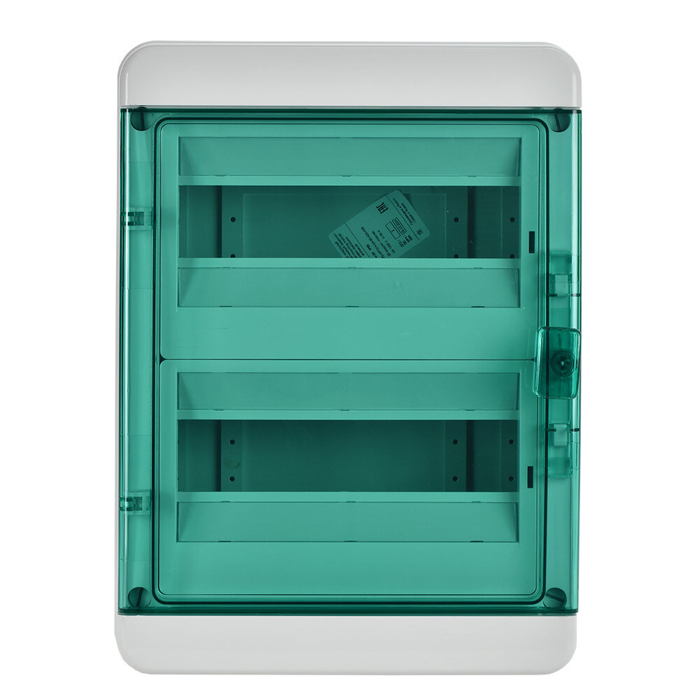 Щит распределительный навесной IEK Tekfor КМПн-24 пластиковый IP65 240х102х290 мм 24 модуля прозрачн