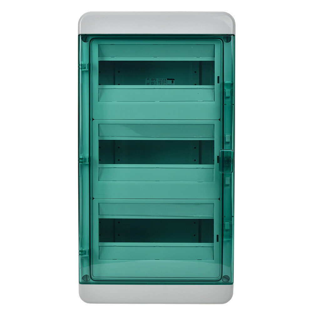 Щит распределительный навесной IEK Tekfor КМПн-36 пластиковый IP65 385х102х290 мм 36 модулей прозрач