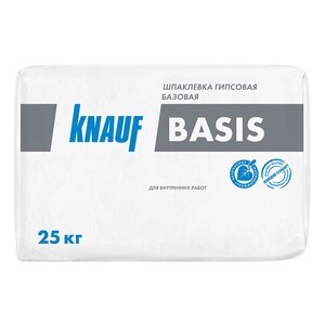 Шпаклевка гипсовая Knauf Базис базовая 25 кг - 40шт/пал - заказная позиция/19 тн