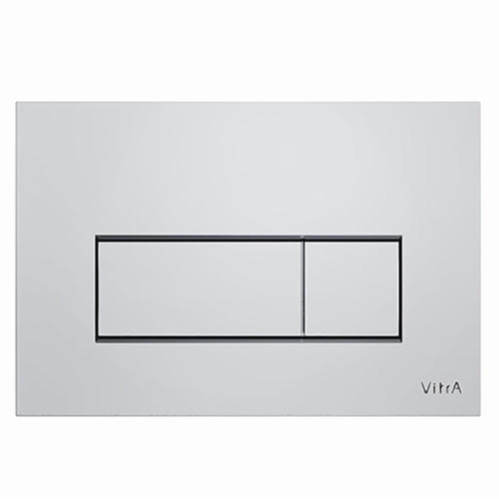 Клавиша смыва для инсталляций Vitra Root Square хром (740-2380)