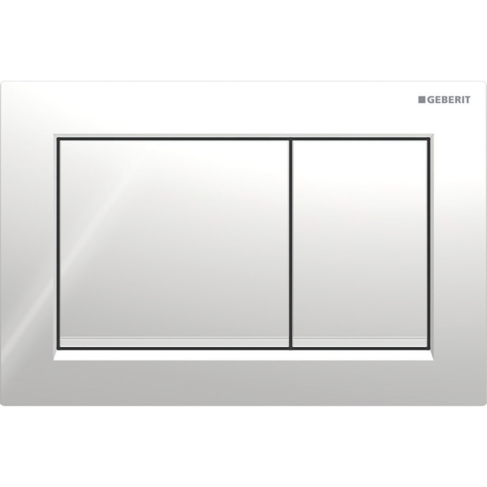 Клавиша смыва для инсталляций Geberit Omega хром глянецевый/матовый (115.080.KH.1)