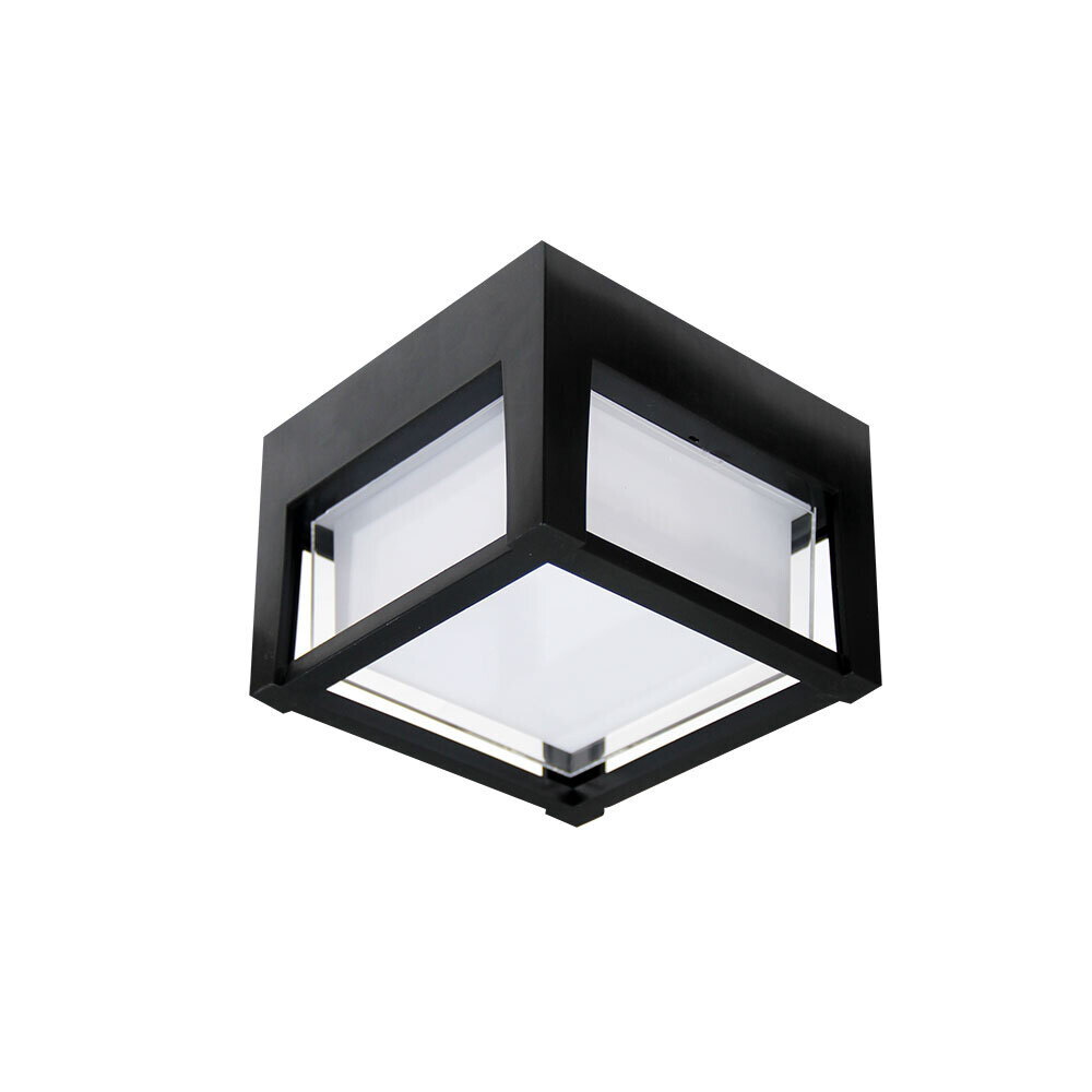 Светильник светодиодный садово-парковый накладной Arte Lamp Ulysses черный 110 мм 4500К 15 Вт IP65 (