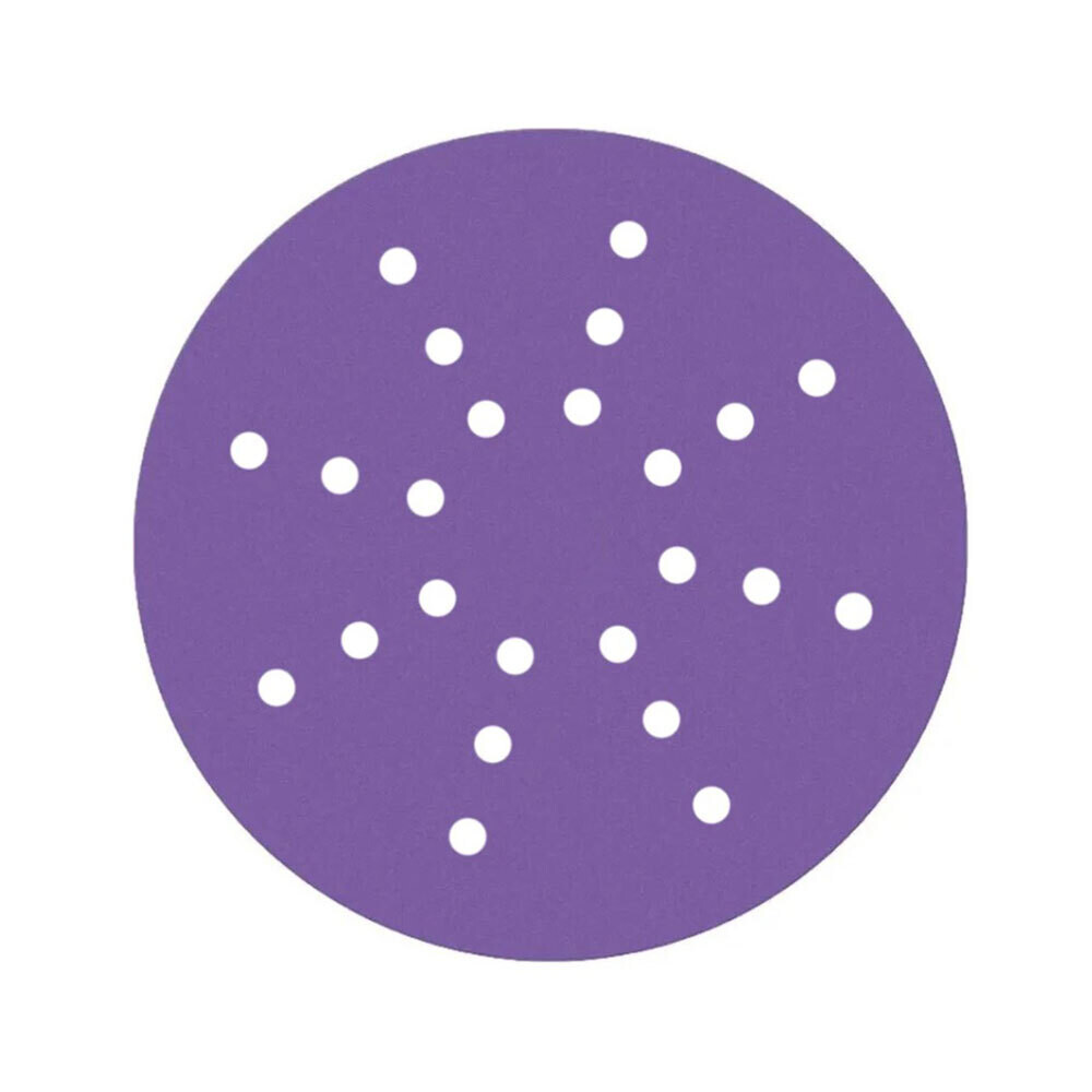 Диск шлифовальный КМ Purple d225 мм Р40 на липучку бумажная основа (5 шт.)