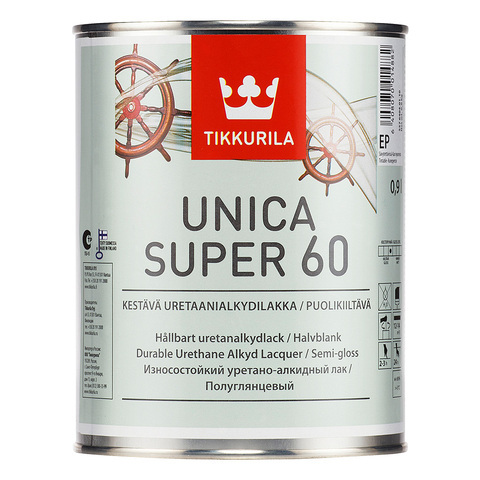 UNICA SUPER 60 EP лак п/глян. 2,7 л