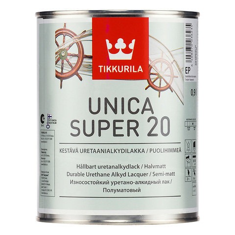 UNICA SUPER 20 EP лак п/мат. 0,9 л