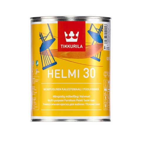 HELMI 30 A п/м. краска для мебели  0.9 л