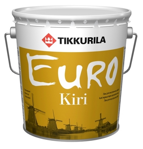 EURO KIRI лак паркетный глян.0,9л.
