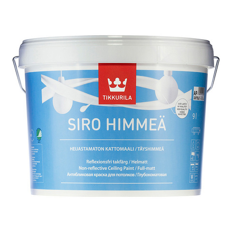 SIRO HIMMEA(СИРО МАТ) краска для  потолков 0,9л. 