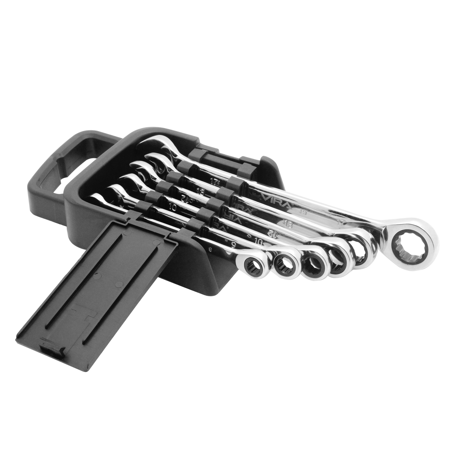 Набор комбинированных ключей с трещеточным механизмом 6 предметов VIRA 511600