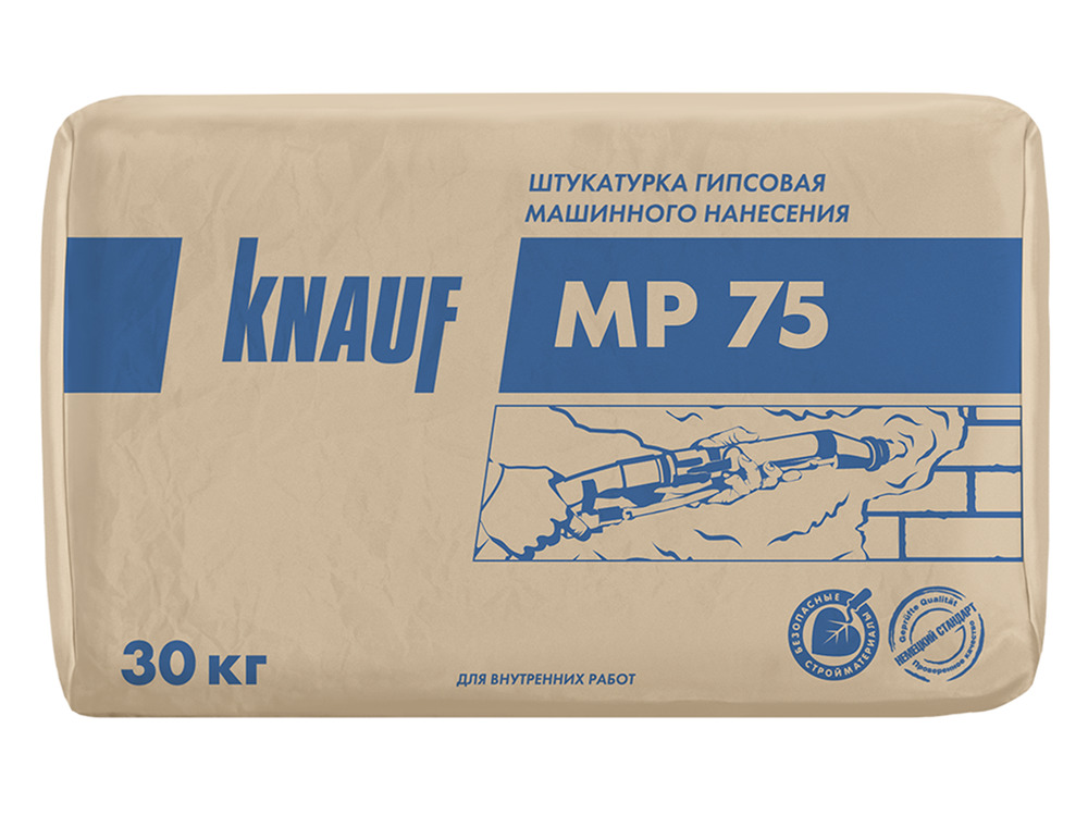 Штукатурка МП-75 КНАУФ (30кг)  40шт./пал - розница
