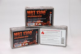 Огнеупорный пластилин МВТ 1300 (2,5кг.)