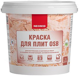 Краска для плит OSB (1кг) NEOMID