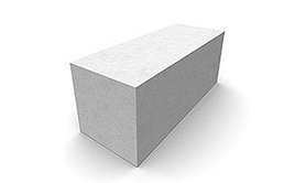 Блоки из газобетона ЛСР D500 КГЗ, 375*250*625 мм (прямой) (Россия) 1под=1,406м3=24шт