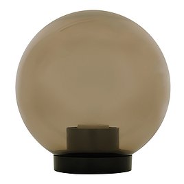 Светильник уличный SVET Анелма (SV0118-0054) E27 60 Вт черный круглый IP44 d250х260 мм