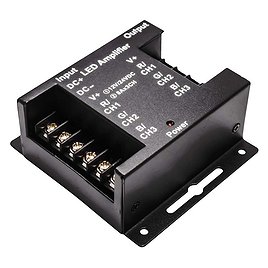 Усилитель контроллера RGB Apeyron (04-04) 288 Вт 12/24 В IP33