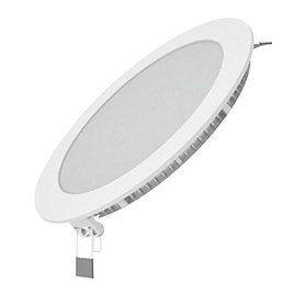 Светильник светодиодный встраиваемый 18 Вт 1560 Лм 6500К 225 мм IP20 Gauss Slim ДВО (939111318) белый
