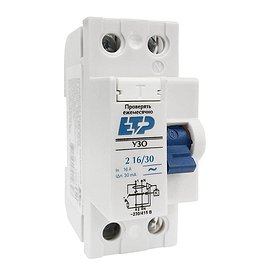 УЗО ETP DLF362 (18097) 16А 30 мА 2P тип АС 4,5 кА компактный