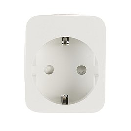 Умная Wi-Fi розетка Gauss Smart Home (5510122) с заземлением управление голосом/смартфоном