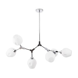 Люстра потолочная Arte Lamp Yuka (A4103SP-6CC) E27 60 Вт 220 В IP20