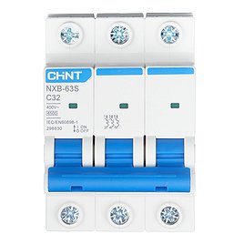 Автоматический выключатель Chint (296830 Chint) 3P 32А тип С 4,5 кА 400 В на DIN-рейку