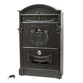 Ящик почтовый Аллюр №4010 с замком серебро
