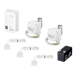 Система контроля протечки воды abs-пластик/латунь Gidrоlock Premium (GlockPremBUG 3/4) 3/4 полнопроходной 220 В