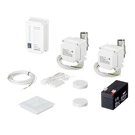 Система контроля протечки воды abs-пластик/латунь Gidrоlock Premium RADIO (GlockPremRADBUG 1/2) 1/2 полнопроходной 220 В
