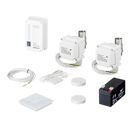 Система контроля протечки воды abs-пластик/латунь Gidrоlock Premium RADIO (GlockPremRADBUG 3/4) 3/4 полнопроходной 220 В