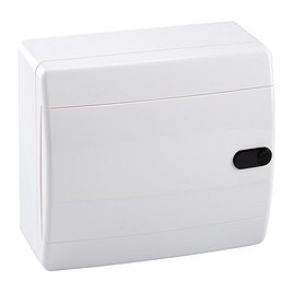Корпус навесной КЭАЗ OptiBox ЩРН пластиковый IP41 218х170х102,9 мм белый 8 модулей