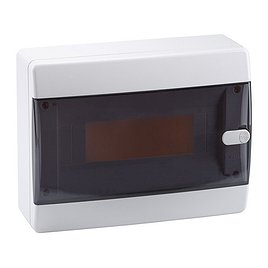 Корпус навесной КЭАЗ OptiBox ЩРН пластиковый IP41 290х195х102,9 мм белый 12 модулей
