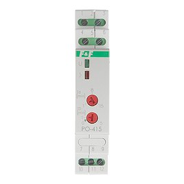 Реле времени модульное F&F PO-415 (EA02.001.018) 230 В 16 А тип AC 5P+N для систем вентиляции